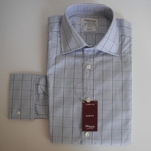 TML NWT Blue Navy Long Sleeve Casual Shirt